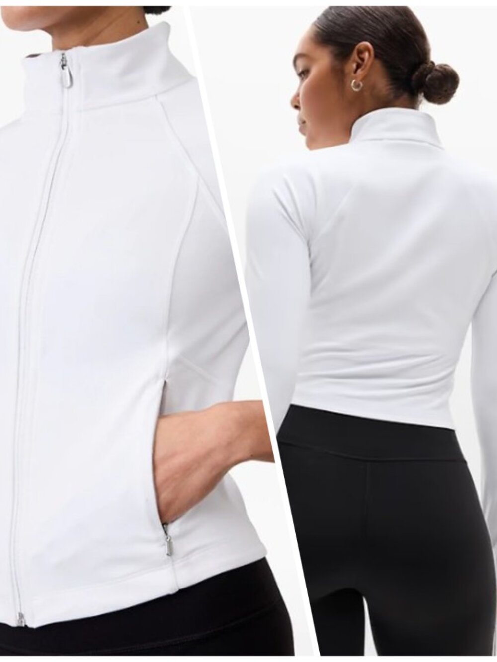 Athleta - Salutation Crop Jacket - NEW with tags - size XS